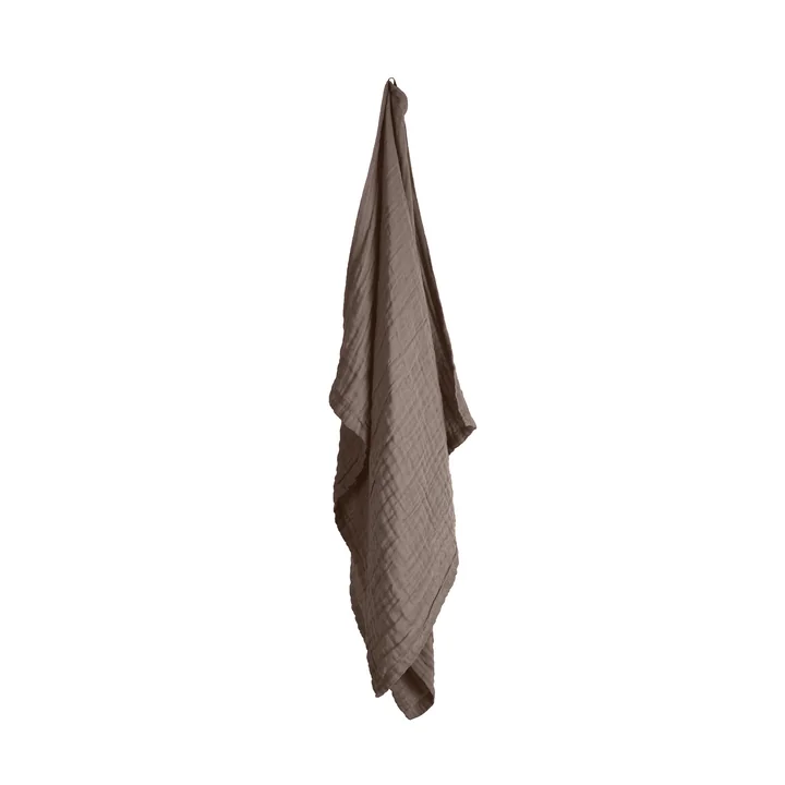 Fine Serviette de bain, 60 x 100 cm, clay de The Organic Company