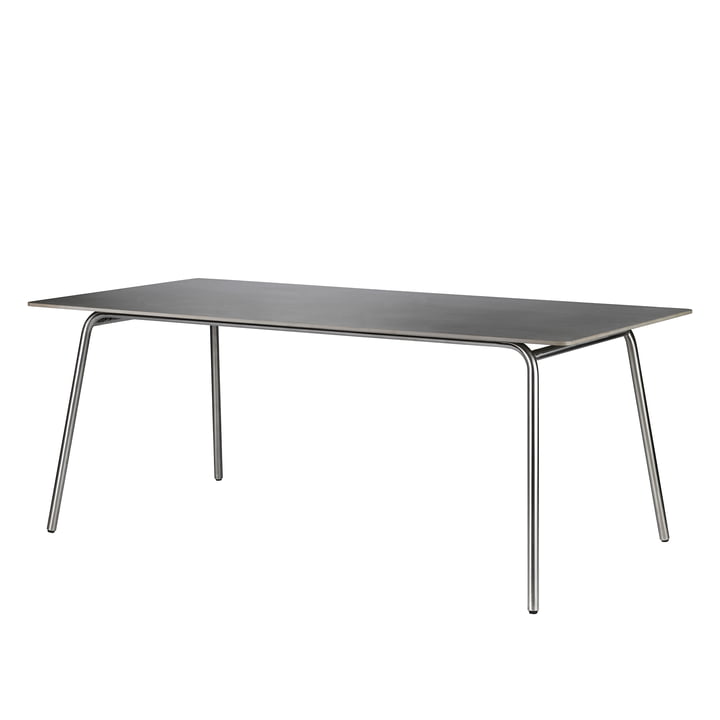 M21 Teglgård Table de jardin, 90 x 180 cm, gris de FDB Møbler