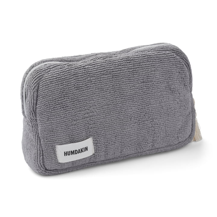 Humdakin - Trousse de toilette en tissu éponge, stone