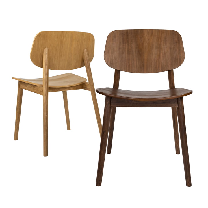 Studio Zondag - Baas Dining Chair Solid and Veneer, chêne huilé