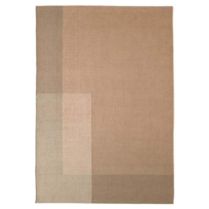 Haze 4 tapis de laine, 200 x 300 cm, beige / taupe de Nanimarquina