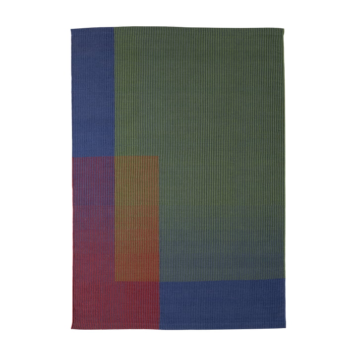 Haze 2 tapis de laine, 170 x 240 cm, multicolore de Nanimarquina