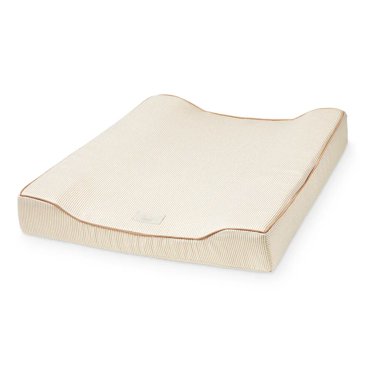 Cam Cam Copenhagen - Matelas à langer, classic stripes camel