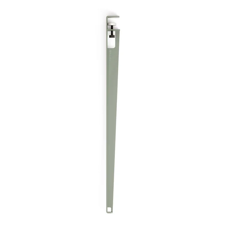 TipToe - Pied de table H 90 cm, gris eucalyptus
