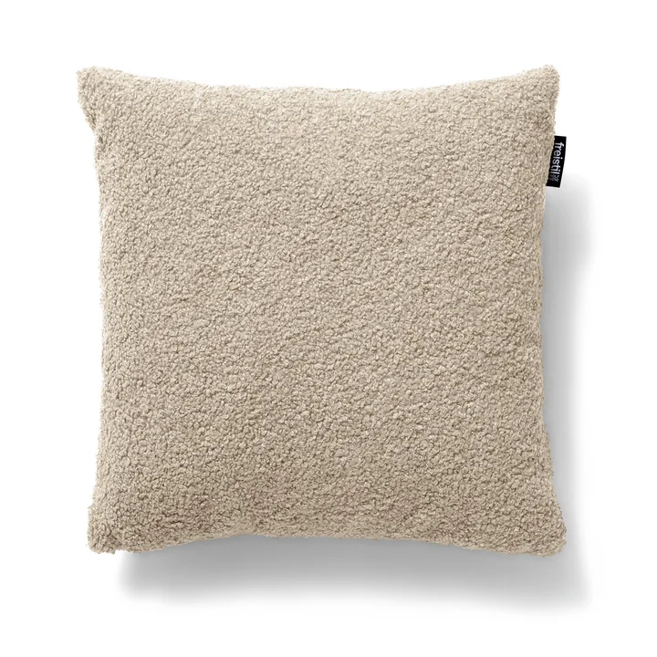 freistil - 173 Coussin (Teddy Edition), 35 x 35 cm, gris pierre (6532)