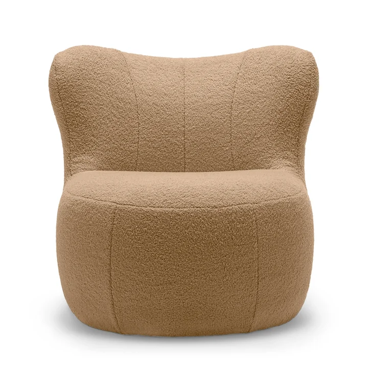freistil - 173 Fauteuil (Teddy Edition), beige marron (6533)