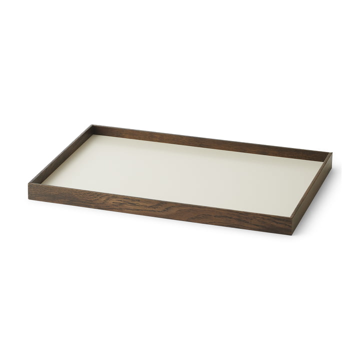 Frame Plateau, moyen, chêne fumé / beige de Gejst