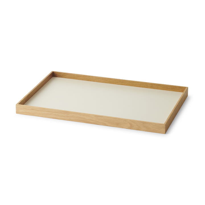 Frame Plateau, medium, chêne / beige de Gejst