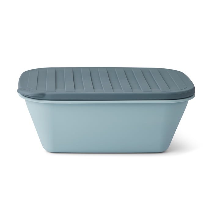 Franklin boîte à lunch pliable, sea blue / whale blue de LIEWOOD