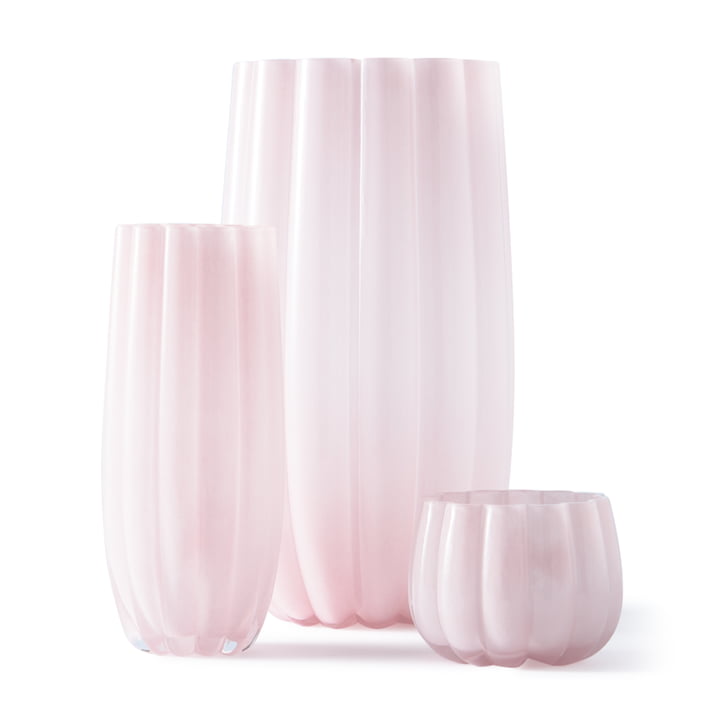 Pols Potten - Melon Vase, light pink