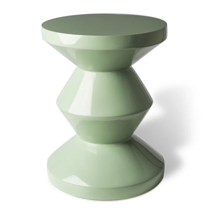 Zig Zag Tabouret, olive de Pols Potten