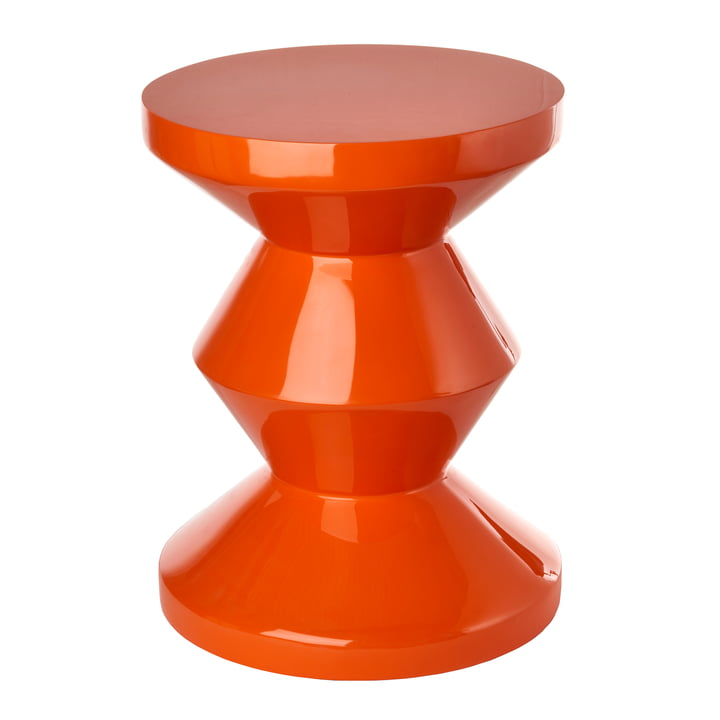 Zig Zag Tabouret, orange de Pols Potten