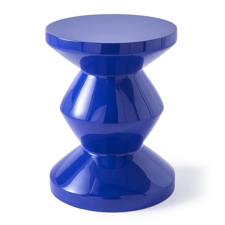 Zig Zag Tabouret, bleu foncé de Pols Potten