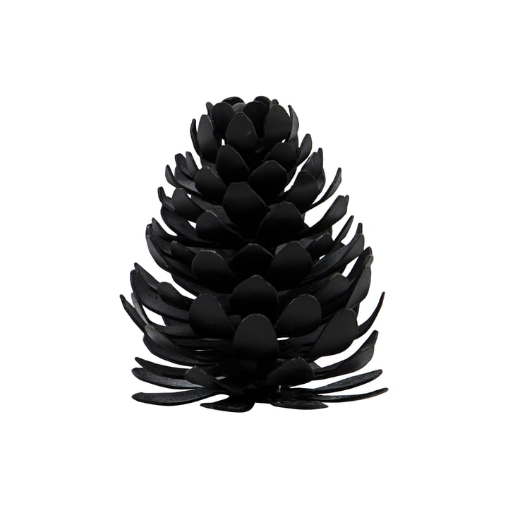 Pinus Porte-nom de House Doctor dans la couleur noir antique