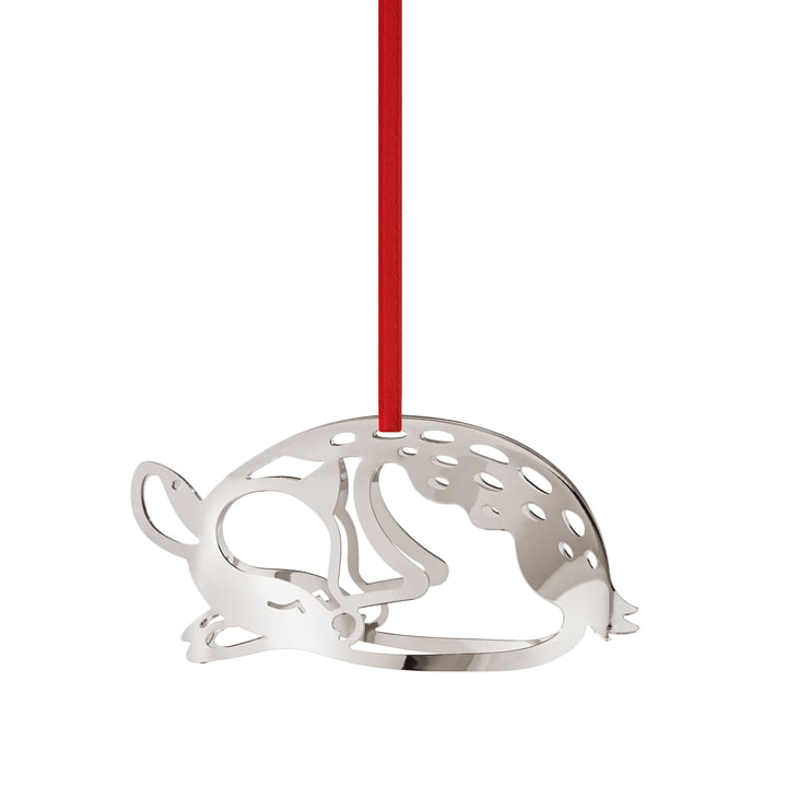Holiday Ornament 2023 Deer, palladium de Georg Jensen