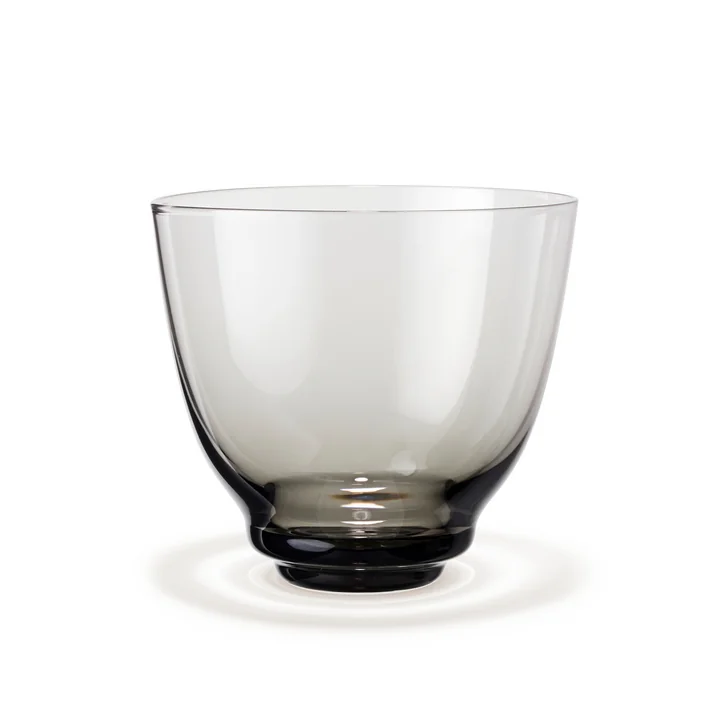 Holmegaard - Flow Verre à eau 35 cl, smoke
