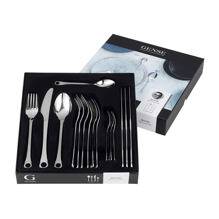 Pantry Set de couverts de Gense en finition acier mat / brillant (16 pcs.)