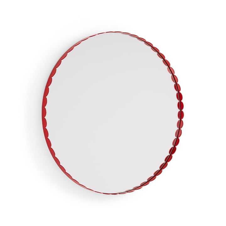Arcs Miroir, rond, rouge de HAY