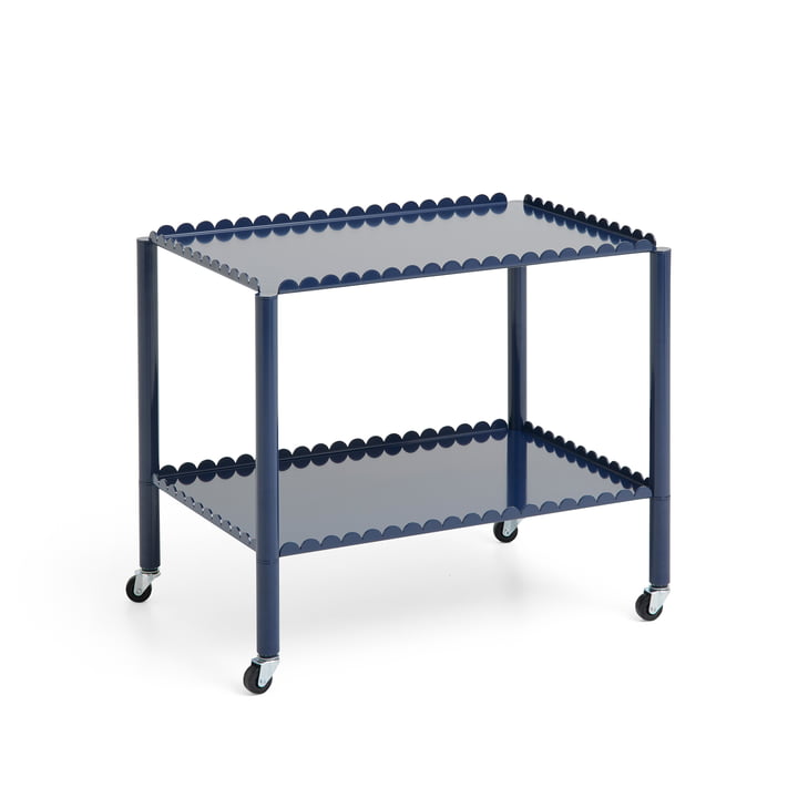 Arcs Trolley bas, bleu acier de HAY