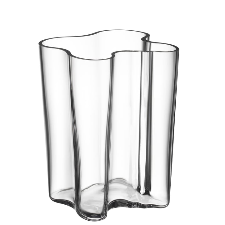 Aalto Vase Finlandia, clair 181 mm de Iittala