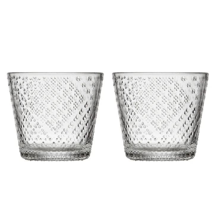 Tundra Verre à boire 29 cl, clair (set de 2) de Iittala