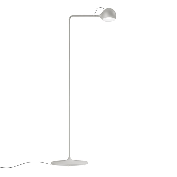 IXA Lampadaire LED de Artemide dans la couleur blanc-gris