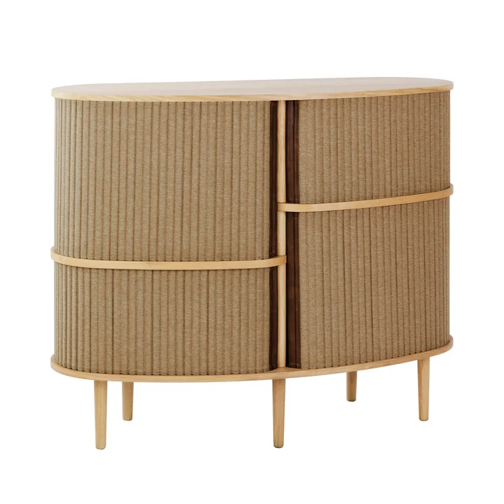 Audacious Highboard Commode de Umage dans la finition chêne naturel / sugar brown