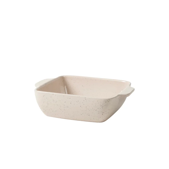 Broste Copenhagen - Vig Plat à four, W22,5 x L19 x H6 cm, beige