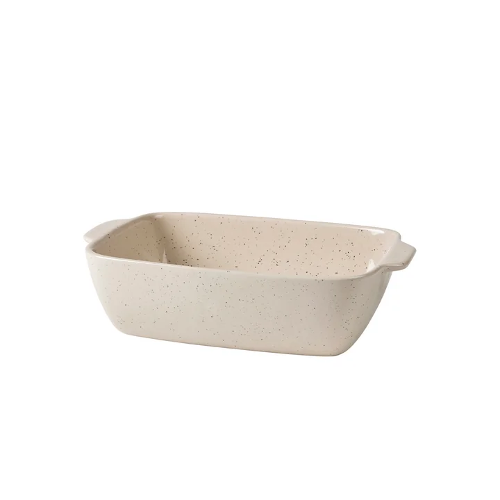 Broste Copenhagen - Vig Plat à four, W16,7 x L25,5 x H6,5 cm, beige