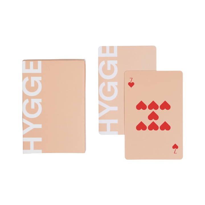 Design-Letters- Hygge -Jeu de cartes-beige