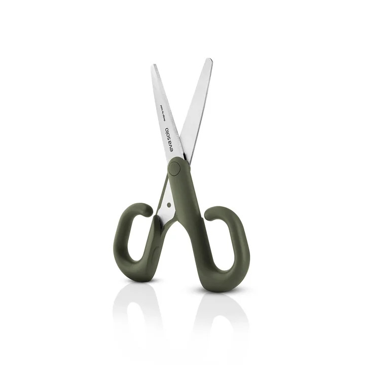 Eva Solo - Green Tool Ciseaux de cuisine arrondis, 16 cm, vert