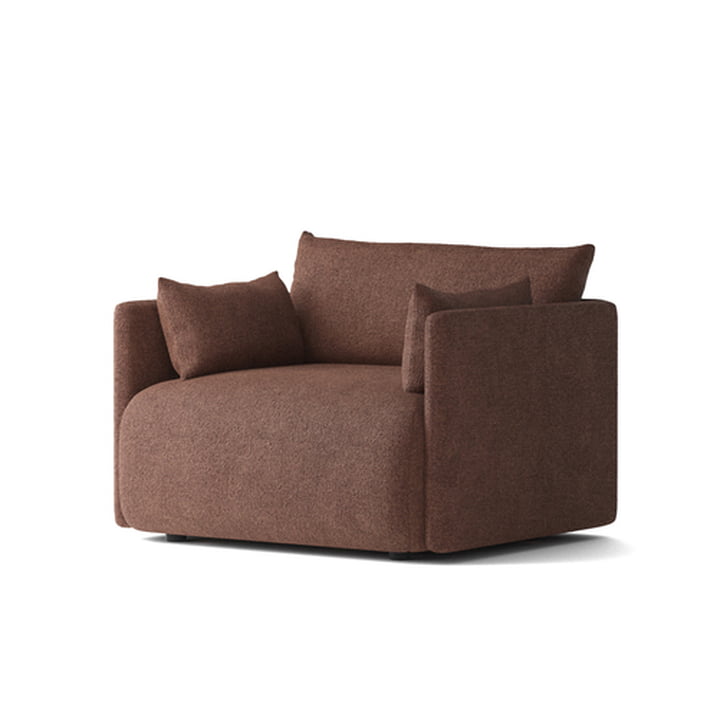 Audo - Offset Fauteuil, bordeaux ( Audo Bouclé 08)