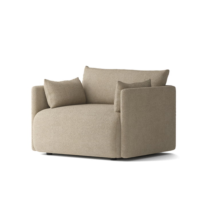 Audo - Offset Fauteuil, beige ( Audo Bouclé 02)