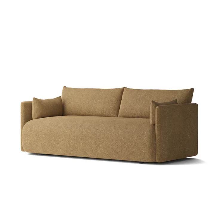 Audo - Offset Sofa , 2 places, doré ( Audo Bouclé 06)