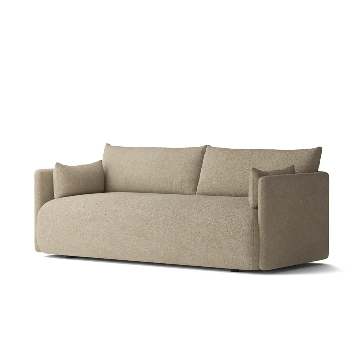 Audo - Offset Sofa , 2 places, beige ( Audo Bouclé 02)