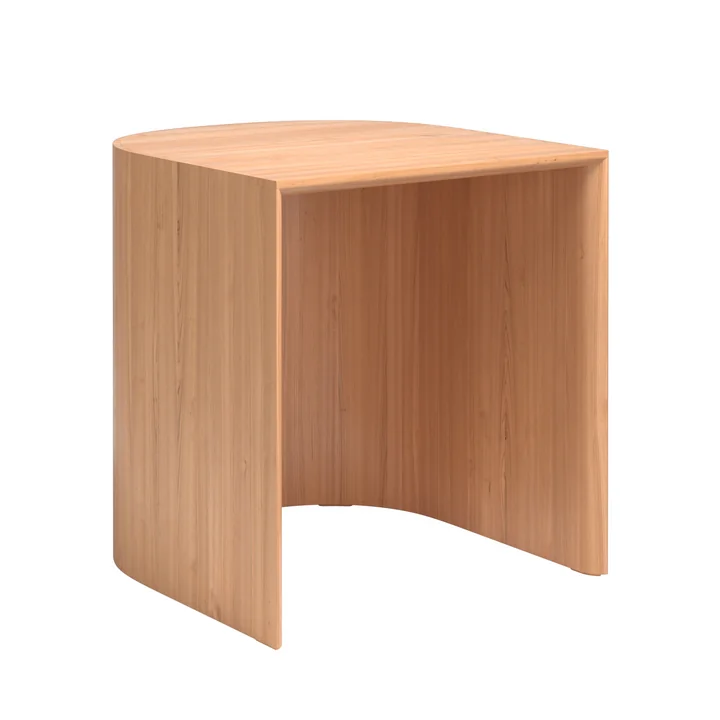 Taburet Tabouret de Fritz Hansen dans la finition cerisier huilé