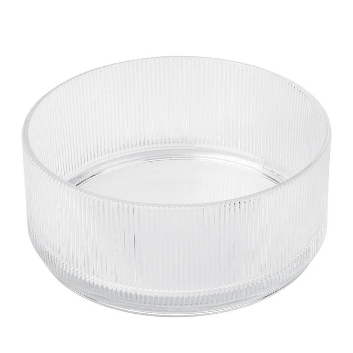 Stelton - Pilastro Plat de service, Ø 21 cm / transparent