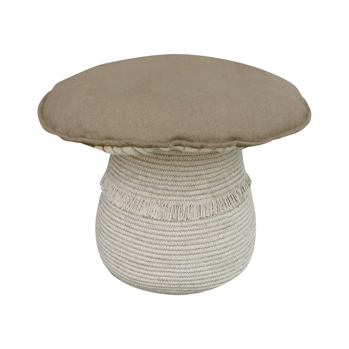 Lorena Canals - Panier de jeu et de rangement, Giant Mushroom, naturel / marron clair