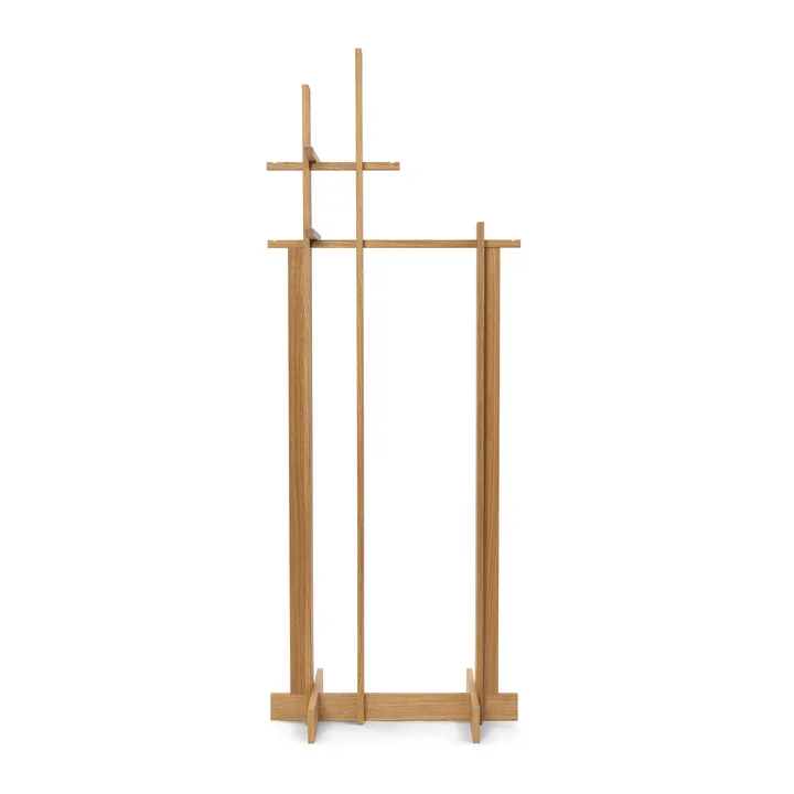 Ferm Living - Bridge Portemanteau, chêne huilé