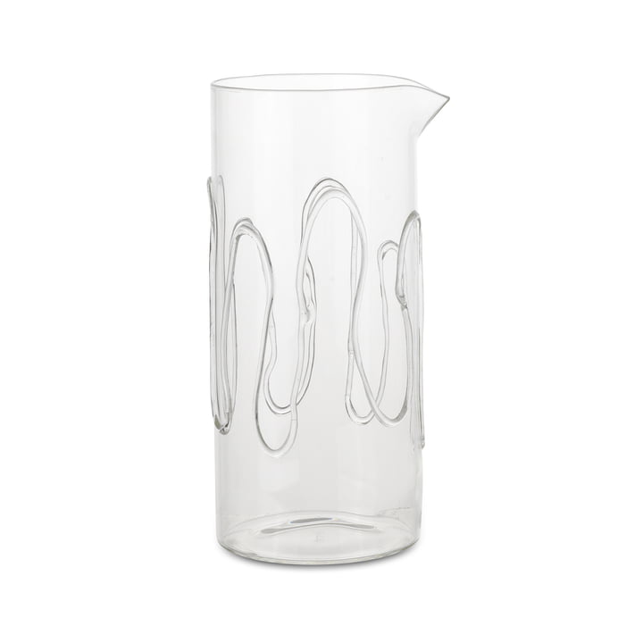 ferm Living - Doodle Carafe, 1. 2 l, claire