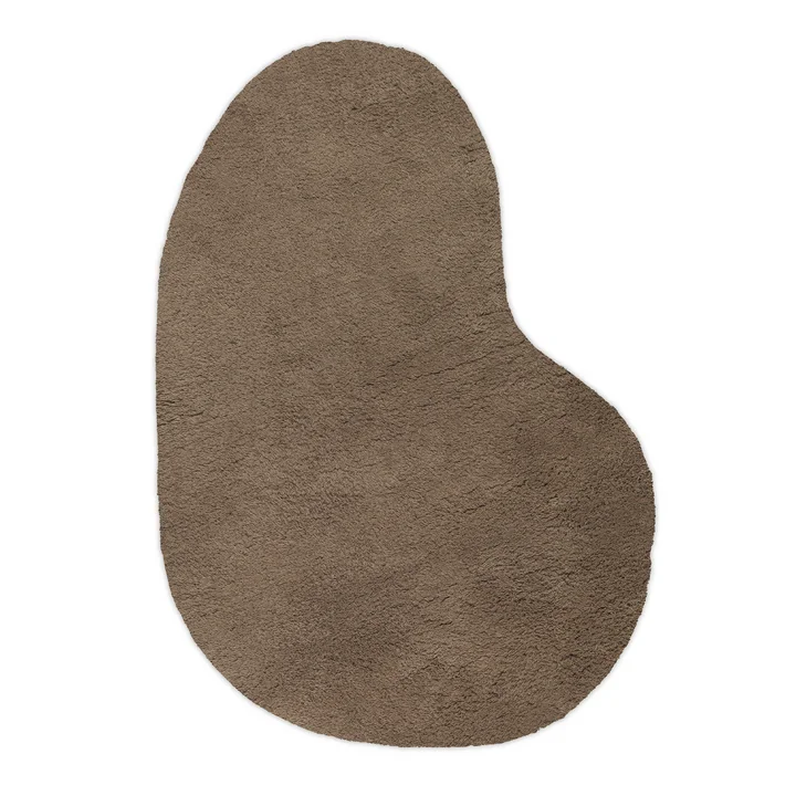 Forma Tapis en laine L, marron cendré de Ferm Living