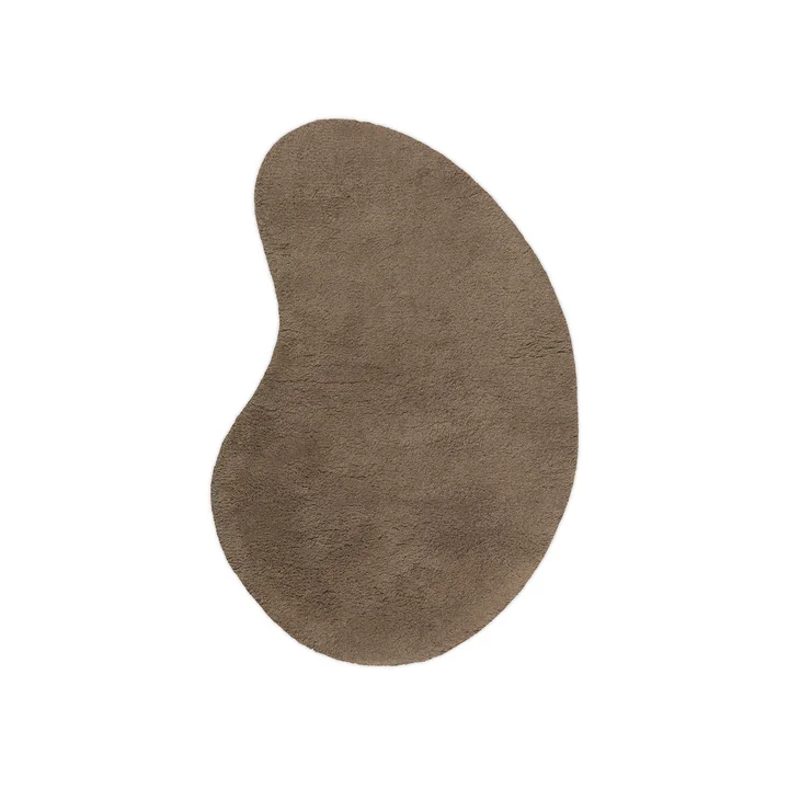 Forma Tapis en laine S, marron cendré de Ferm Living