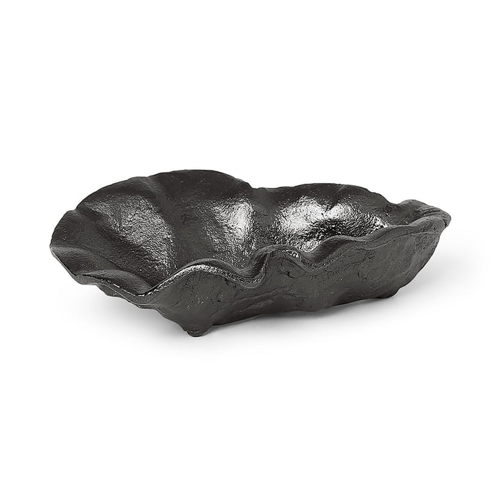 Oyster Coupelle décorative, laiton noir de ferm Living