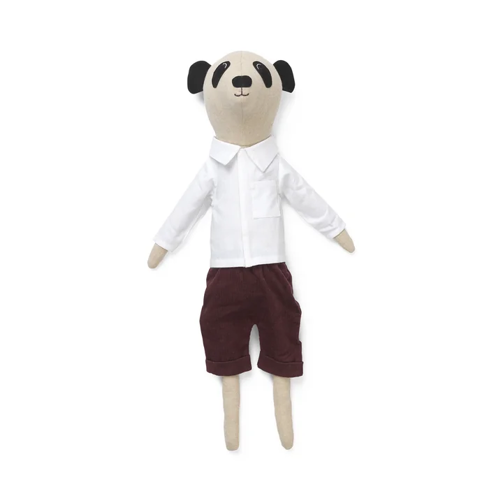 Doudou panda, nature de Ferm Living