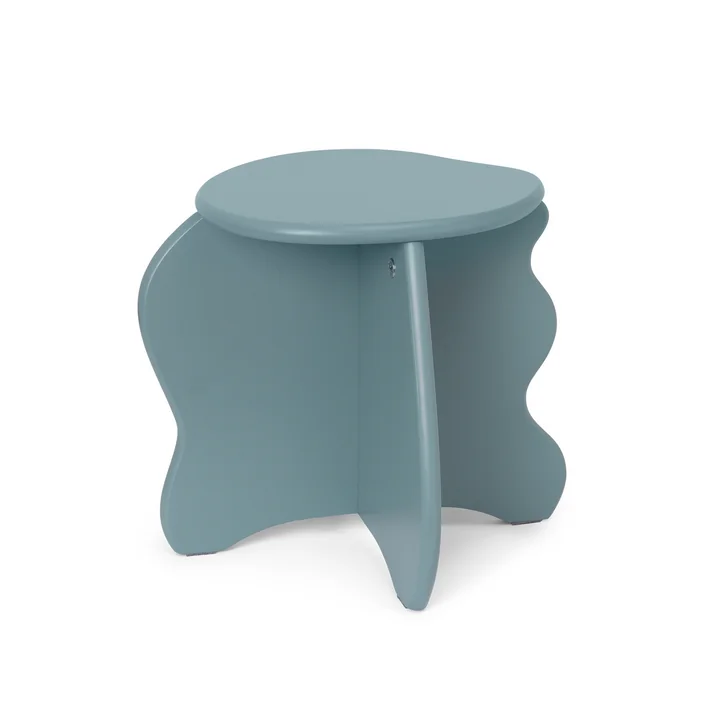 Ferm Living - Slope Tabouret pour enfants, storm