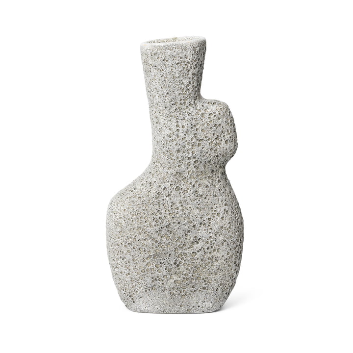 Yara Vase, Large, grey pumice de ferm Living