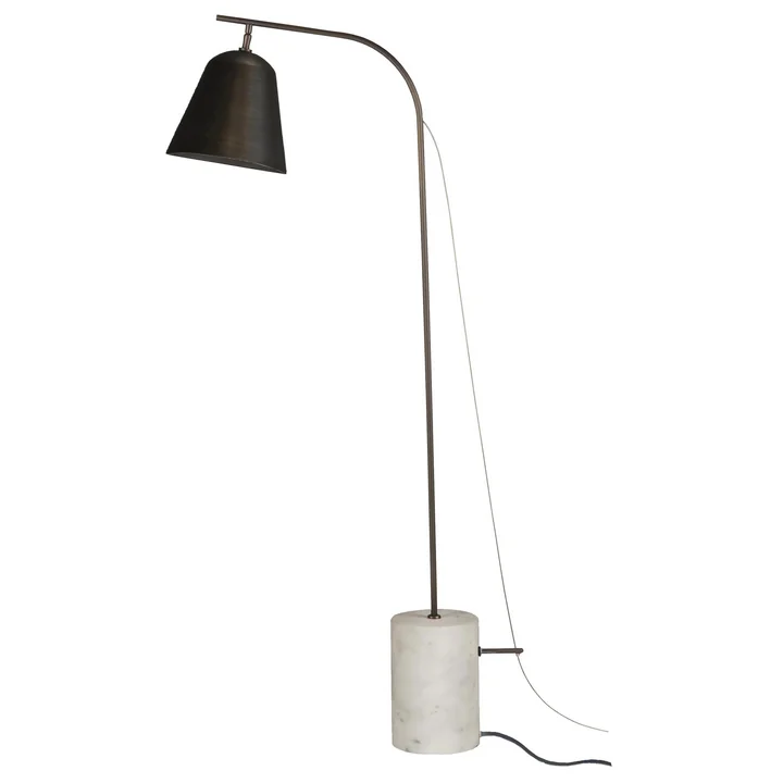 Line One Lampadaire de Norr11 dans la finition bronze