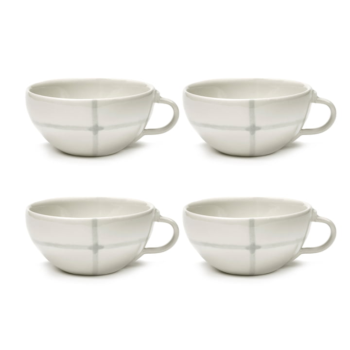 Serax - Zuma Tasse à café by Kelly Wearstler, Salt / blanc (set de 4)