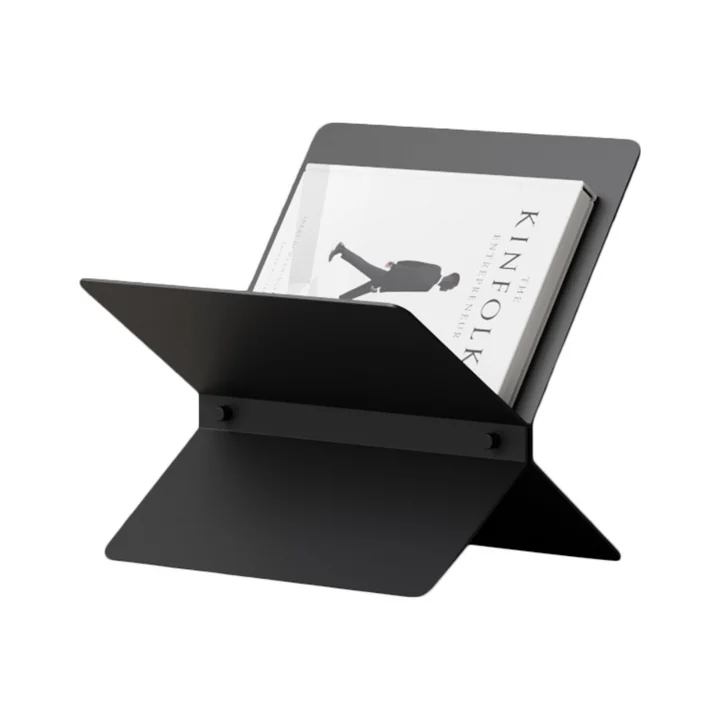 Présentoir à magazines, noir de Nichba Design