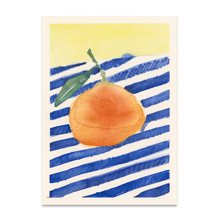 Affiche orange de Paper Collective